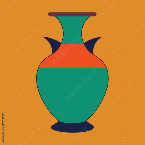 vase vector illustration 