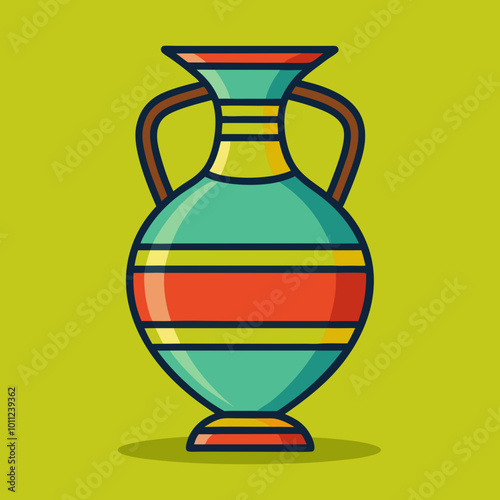 vase vector illustration 