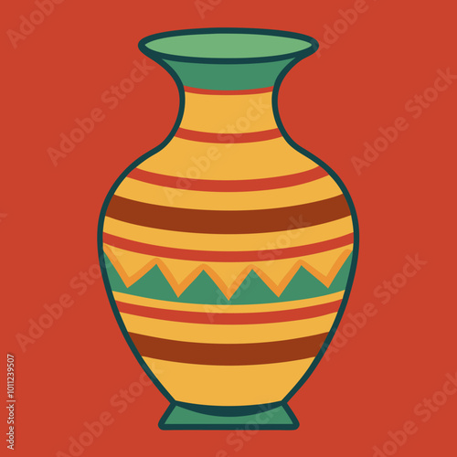 vase vector illustration 