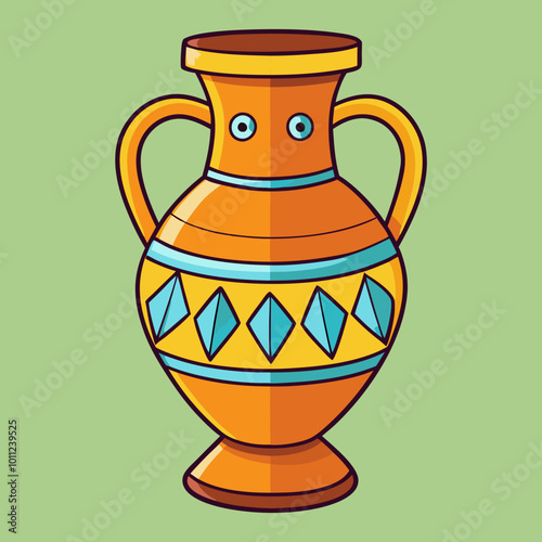 vase vector illustration 