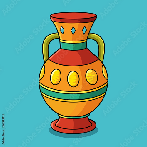 vase vector illustration 