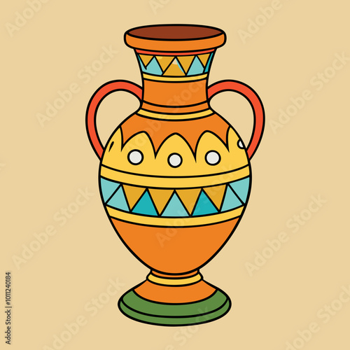 vase vector illustration 