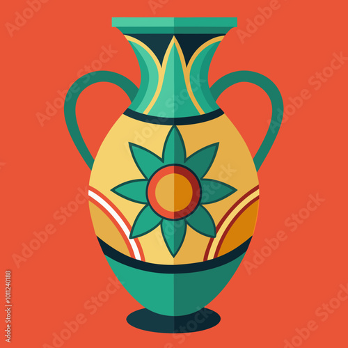 vase vector illustration 
