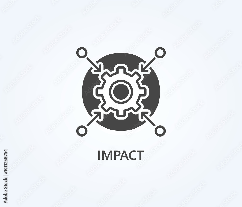 Impact Vector, Icon Or Logo Sign Symbol Illustration Impact Vector, Icon Or Logo Sign Symbol Illustration