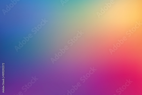 Color gradient background. Blurred light fuzz colorful gradient background. Vector soft horizontal backdrop