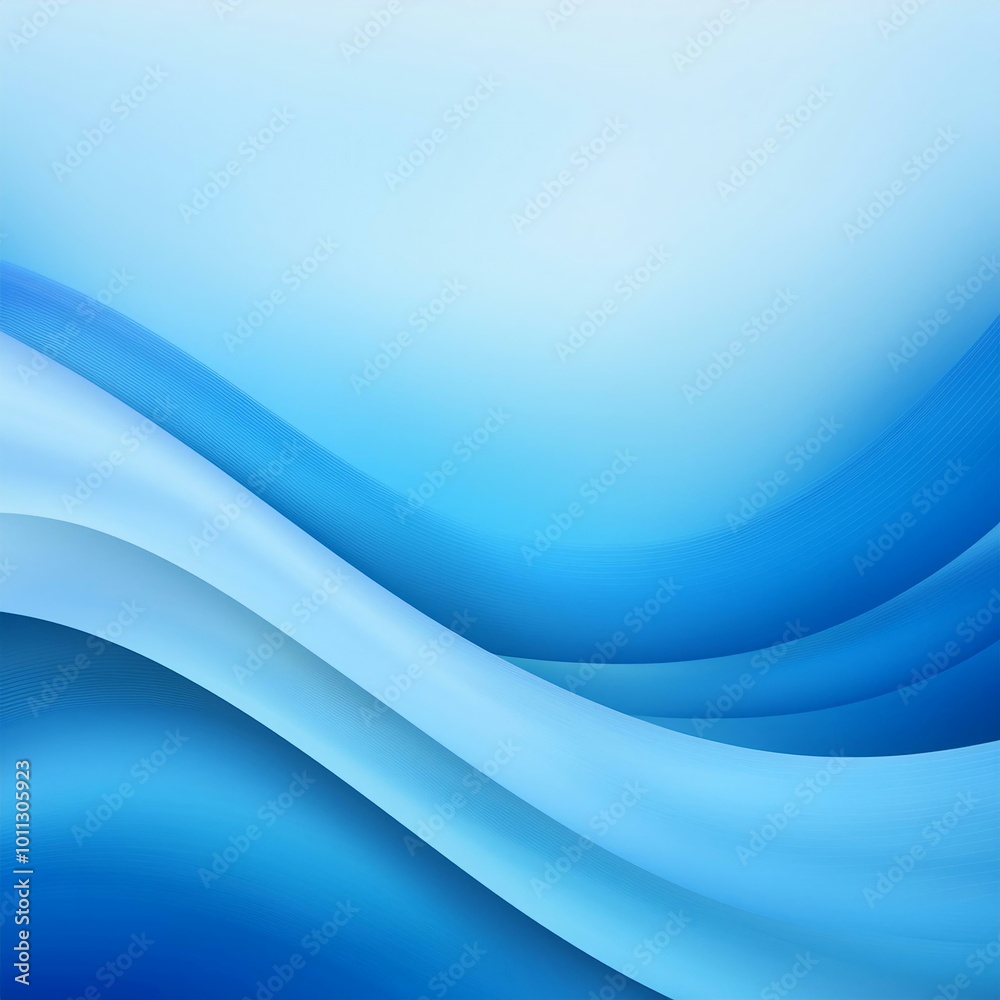 Fototapeta premium Minimalist Background with abstract waves