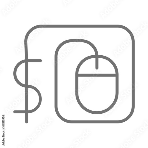 Pay Per Click icon Design