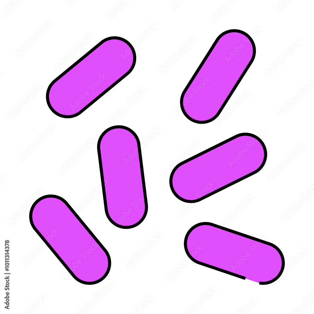 haemophilus influenzae line icon vector. haemophilus influenzae sign. isolated symbol illustration haemophilus influenzae line icon vector. haemophilus influenzae sign. isolated symbol illustration