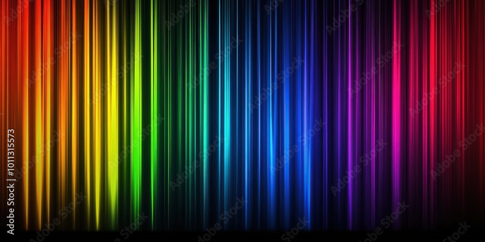 Abstract Rainbow Lines Background Abstract Rainbow Lines Background