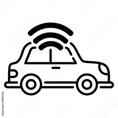 connected car icon