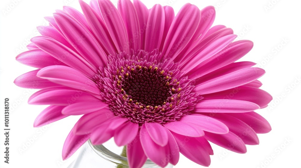 Vibrant Pink Flower Close-Up for Floral Themes Vibrant Pink Flower Close-Up for Floral Themes