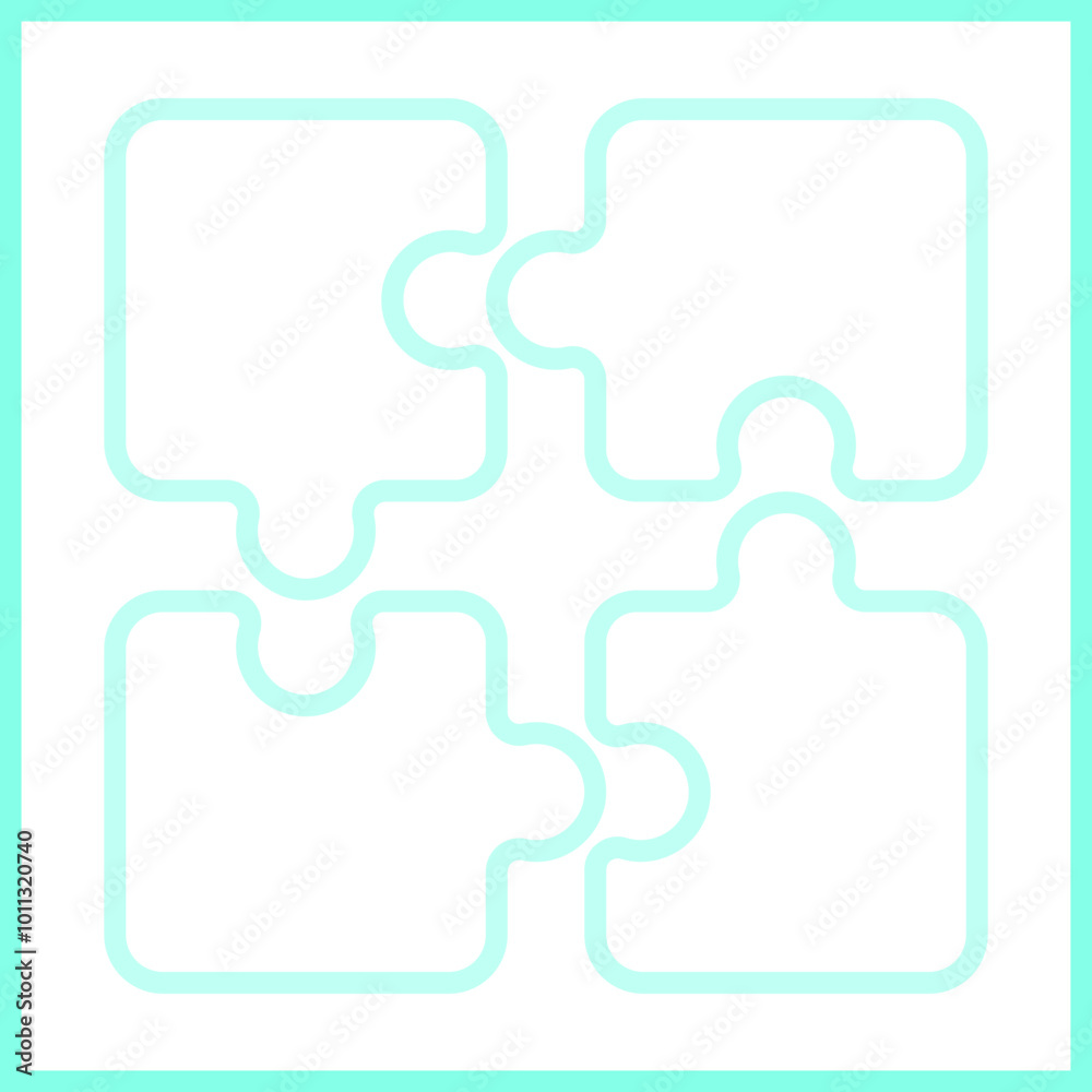 Jigsaw icon Design Jigsaw icon Design