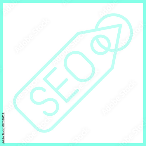 Seo Tag icon Design