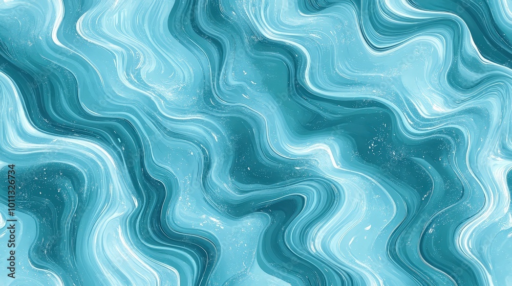 Fototapeta premium Abstract Blue Marble Background