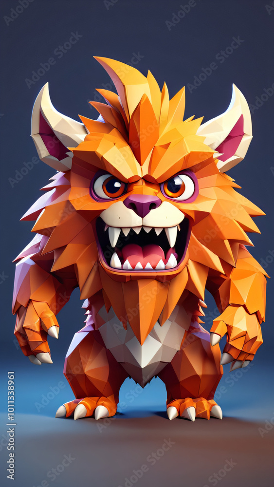 3d cute furry monster,3d cartoon character 3d cute furry monster,3d cartoon character