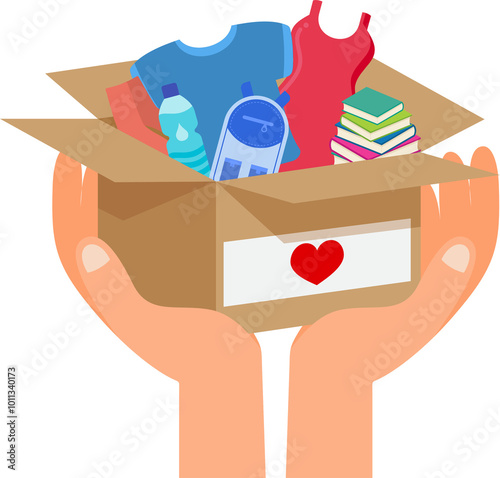 Hand Holding CHarity Donation