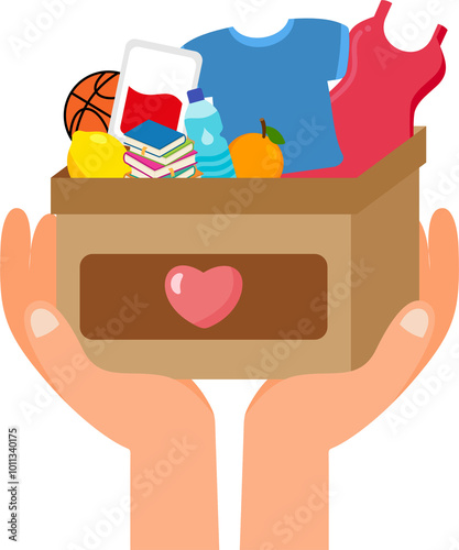 Hand Holding CHarity Donation