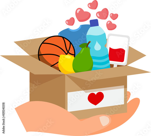 Hand Holding CHarity Donation