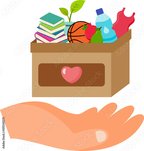 Hand Holding CHarity Donation