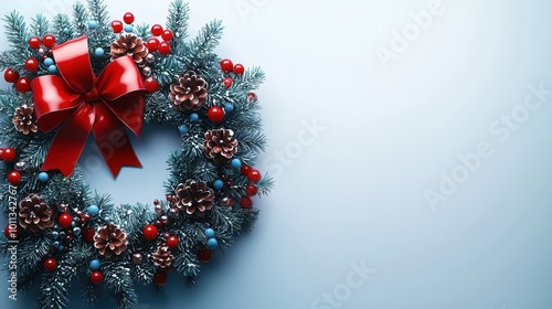 Festive Christmas Wreath