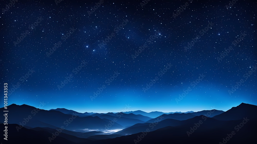 Fototapeta premium night sky with stars