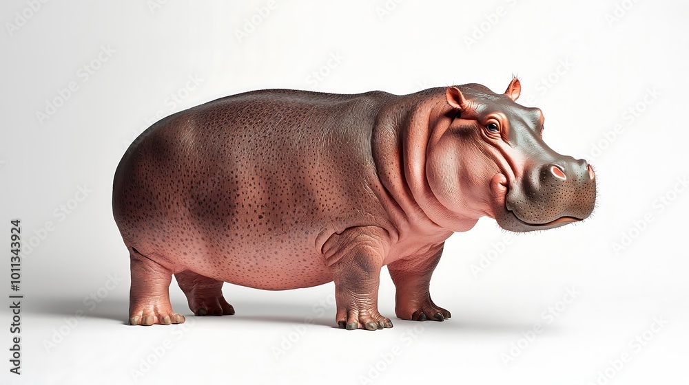 Hippo art toy with a glossy finish, posed against a minimalist background with soft lighting, ample copy space for text, high-end magazine photography, deep depth of field, Product photography with Hippo art toy with a glossy finish, posed against a minimalist background with soft lighting, ample copy space for text, high-end magazine photography, deep depth of field, Product photography with