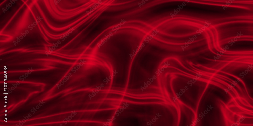 Abstract Red Fabric Texture. Painting with a Red and dark color scheme. Energetic Pale red and Finance Innovation Concept. Turquoise with subtle white waves, empty gentle background