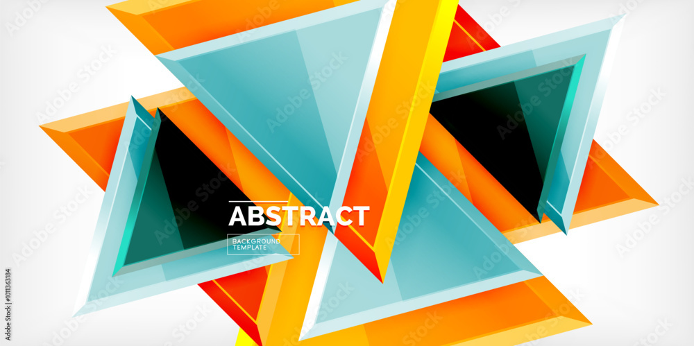 Triangle glass shapes geometric abstract background. Vector Illustration For Wallpaper, Banner, Background, Card, Book Illustration, landing page Triangle glass shapes geometric abstract background. Vector Illustration For Wallpaper, Banner, Background, Card, Book Illustration, landing page