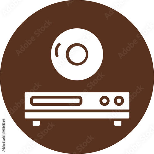 Cd Player Icon Design