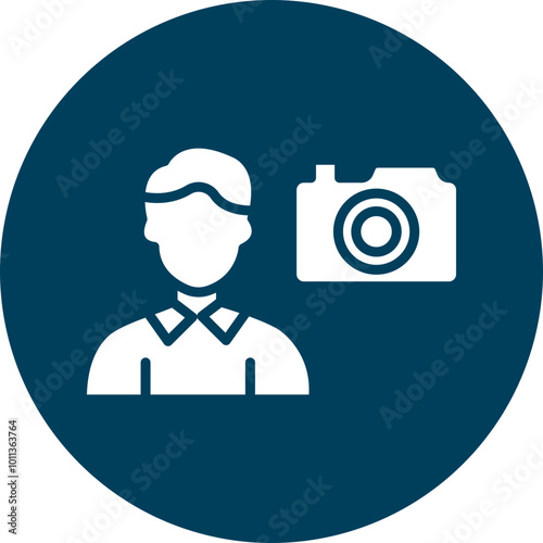 Cameraman Icon Design