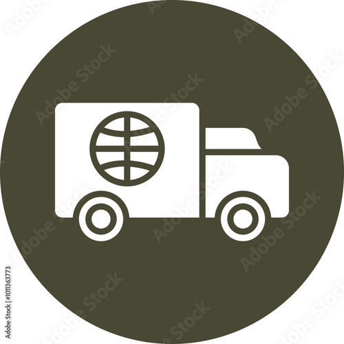 News Van Icon Design