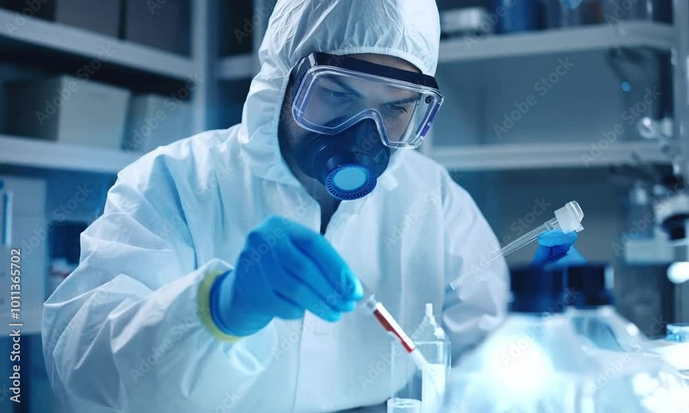 Scientist in Lab Scientist in Lab