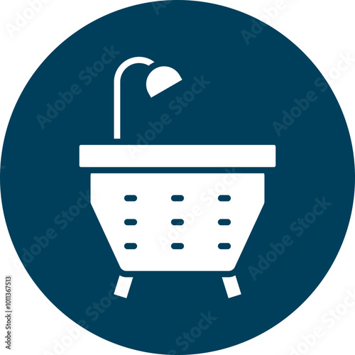 Bathtub Icon Design