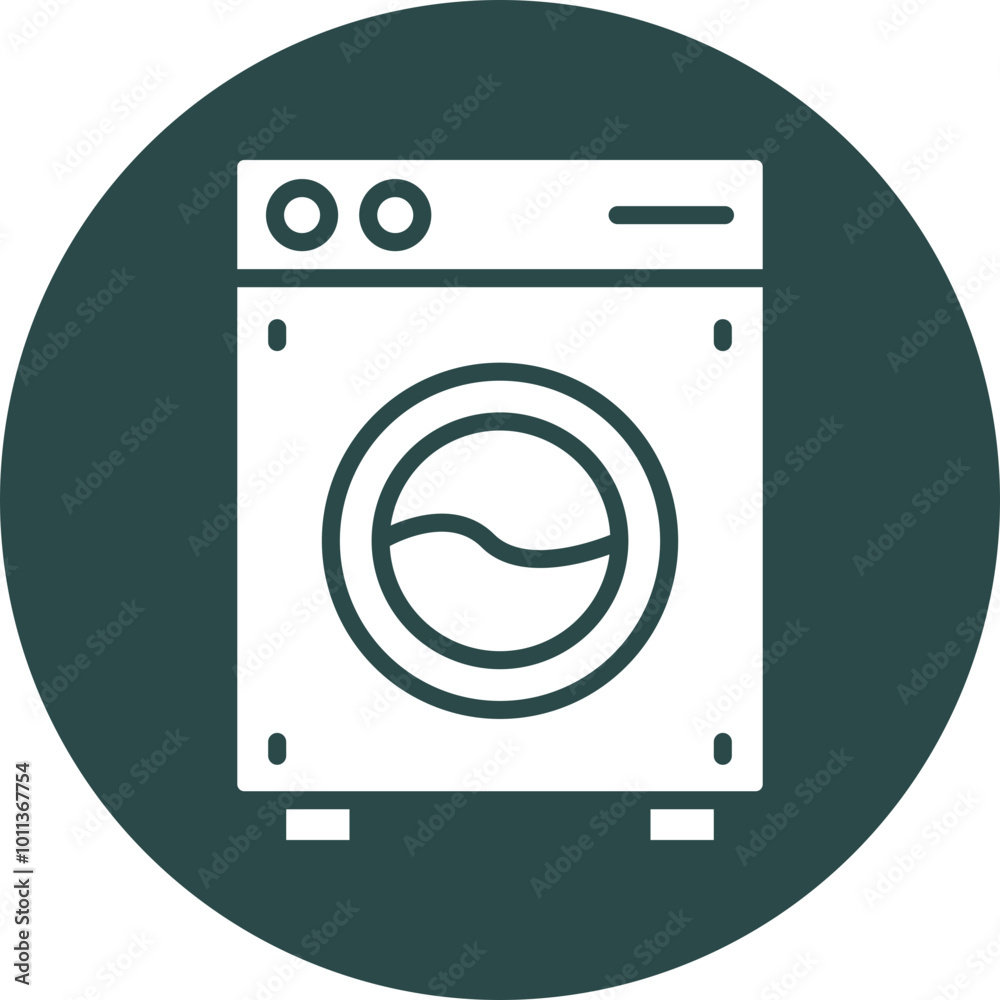Washing Machine Icon Design Washing Machine Icon Design