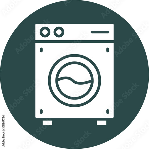 Washing Machine Icon Design