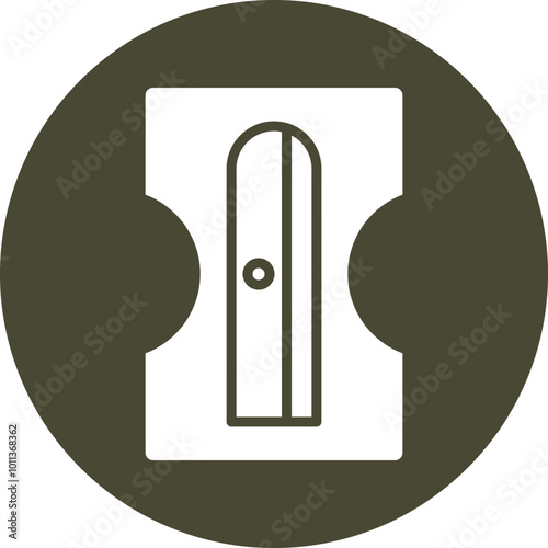 Pencil Sharpener Icon Design