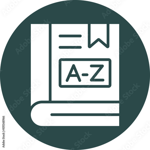 Dictionary Icon Design