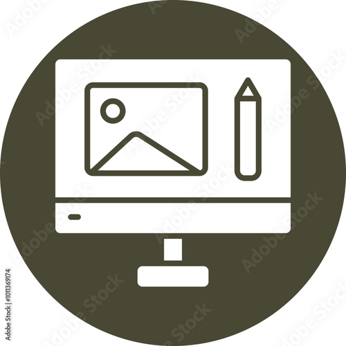 Photo Editing Icon Design