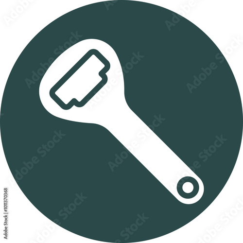 Bottle Opener Icon Design