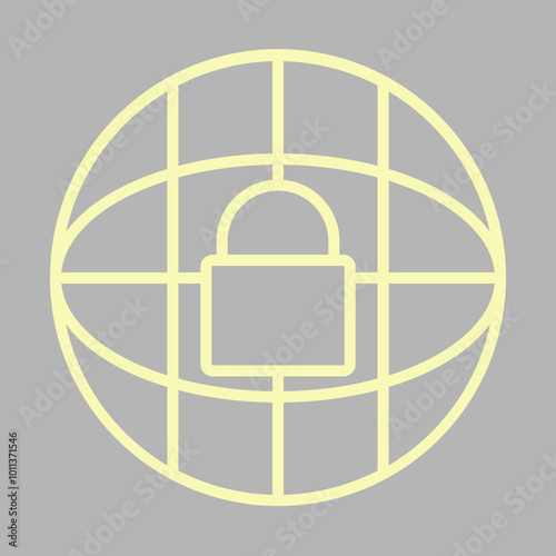 Protected Network icon Design