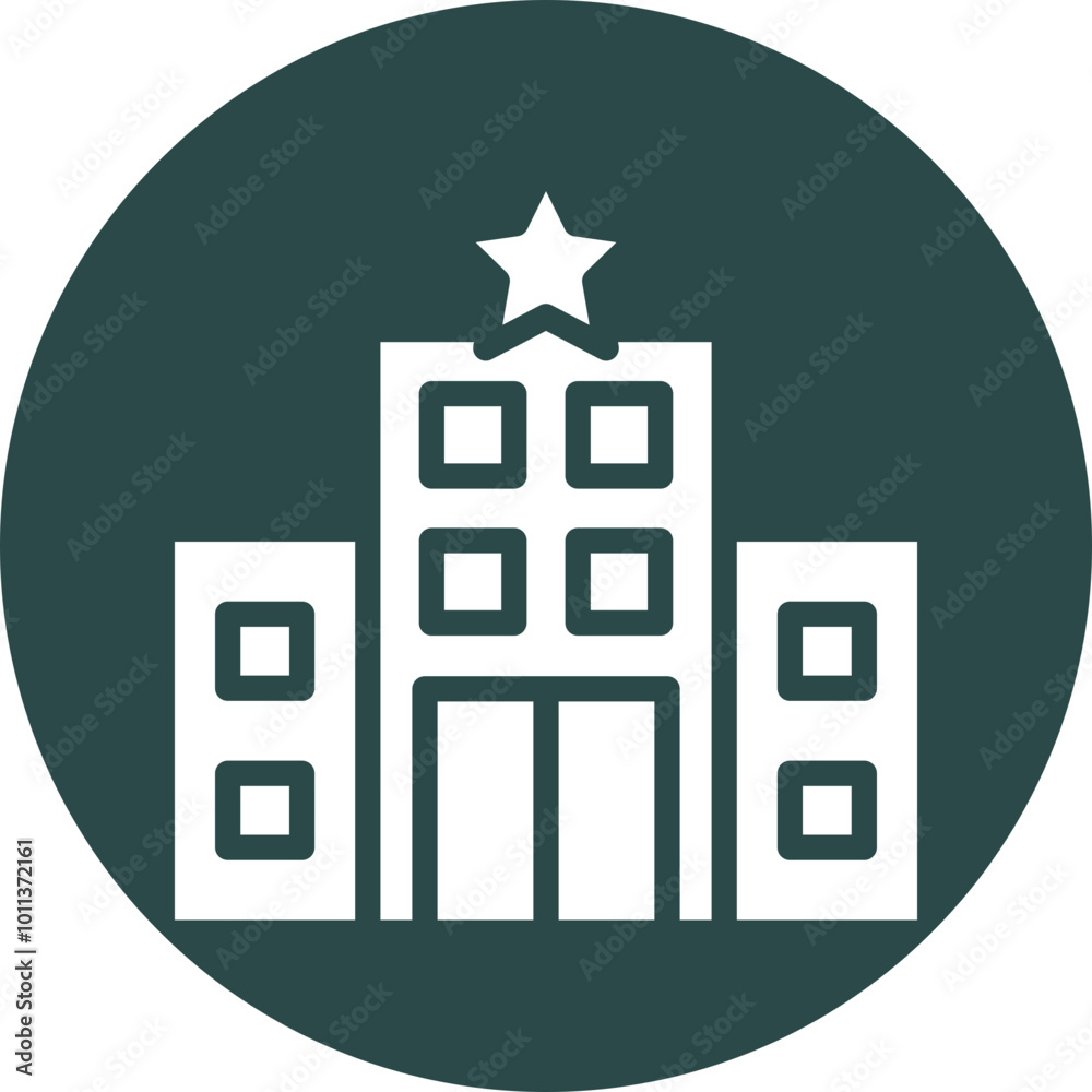 Hotel Icon Design Hotel Icon Design