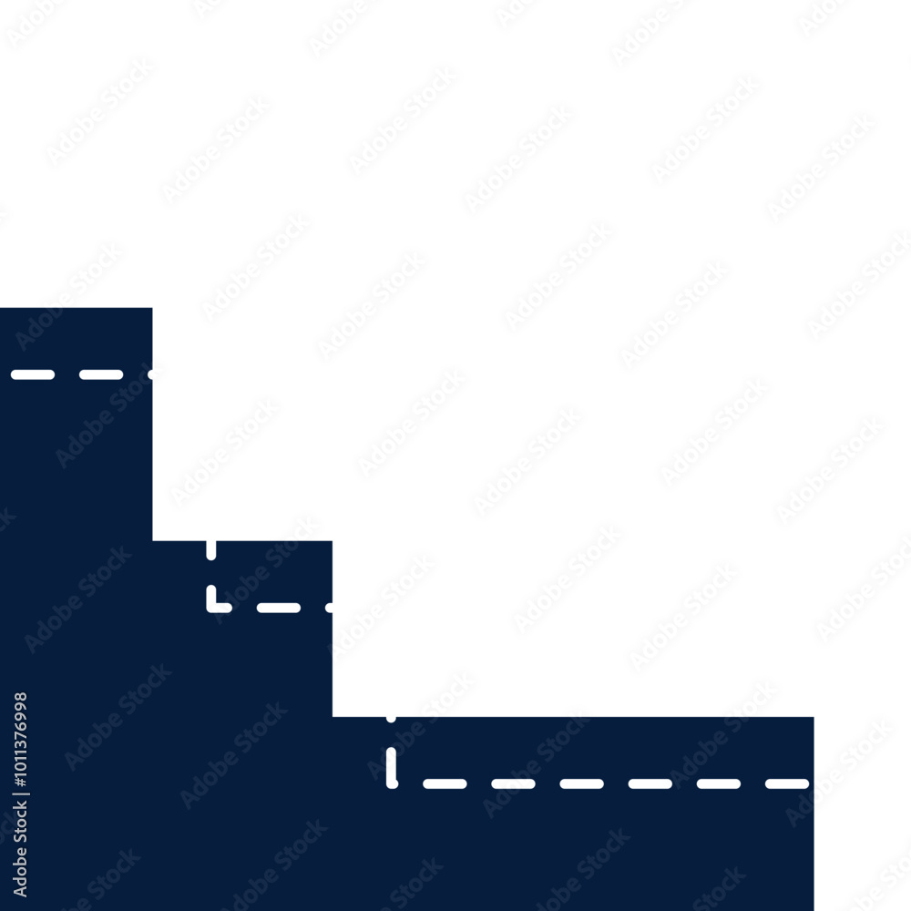 Dashline Shape Corner Dashline Shape Corner