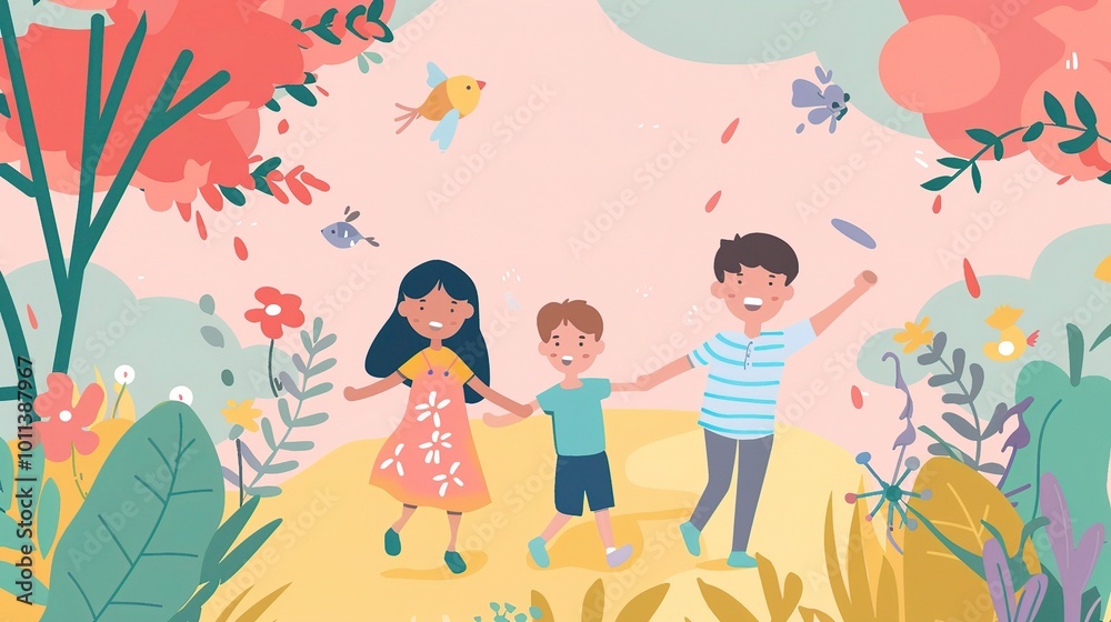 Children's Day Simple Hand Drawn Background - a charming and festive visual. The simple hand drawn backdrop for Children's Day is full of joy and creativity Children's Day Simple Hand Drawn Background - a charming and festive visual. The simple hand drawn backdrop for Children's Day is full of joy and creativity