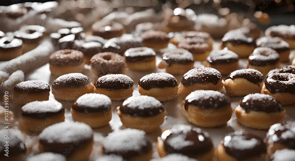 chocolate candies on a plate