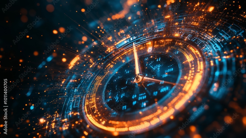 Digital Clock Abstract. Digital Clock Abstract.
