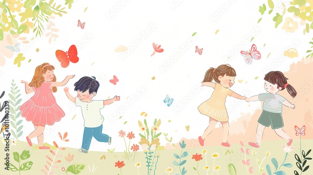 Children's Day Simple Hand Drawn Background - a charming and festive visual. The simple hand drawn backdrop for Children's Day is full of joy and creativity Children's Day Simple Hand Drawn Background - a charming and festive visual. The simple hand drawn backdrop for Children's Day is full of joy and creativity