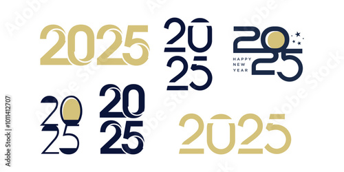 2025 logo design collection with modern simple and creative