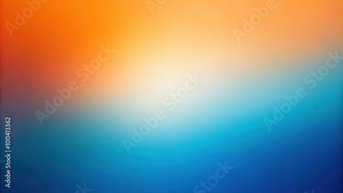 Abstract orange and blue gradient background with soft blurred design for digital art projects