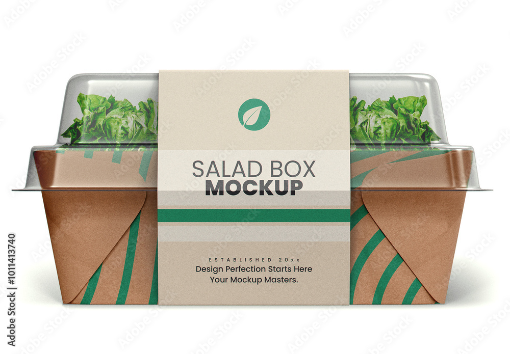 Eco Food Container Mockup Stock Template | Adobe Stock