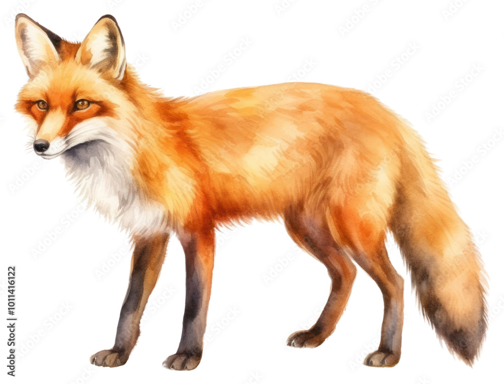Obraz premium PNG Fox wildlife animal mammal.